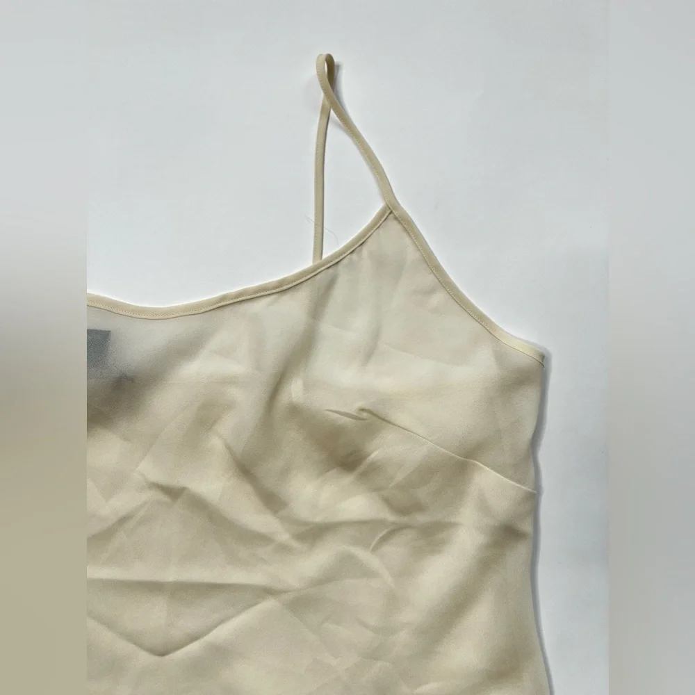 Sheer Women’s Plus Size Cami Tank Top Blouse Camisole Summer Basic Shirt Loose - Picture 7 of 17